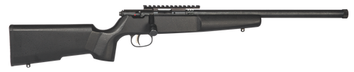 Savage Arms 13823 Rascal Target Youth 22 LR 1rd 16.12" Matte Blued Heavy Barrel, Matte Blued Carbon Steel Receiver, Matte Black Wood Stock, Right Hand