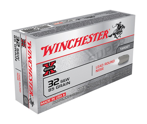 Super-X 32 S&W 85gr FMJ 50/bx