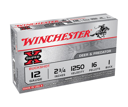 SuperX 12Ga 2.75" 16pel Buffered 1 Buck