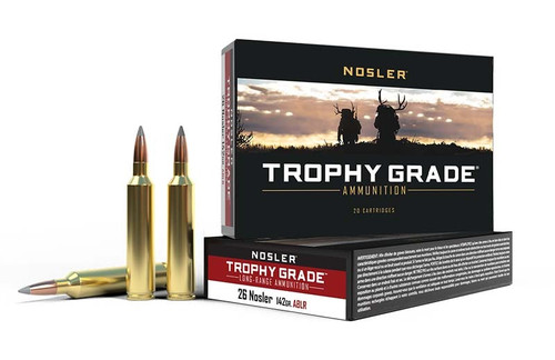 NOSLER Trophy LR 26 Nosle 142grABLR 20rd