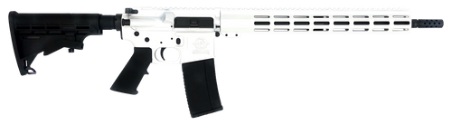 Great Lakes Firearms GL15223WHT AR-15  223 Wylde 16" 30+1, White Rec, Black Stock & Grip
