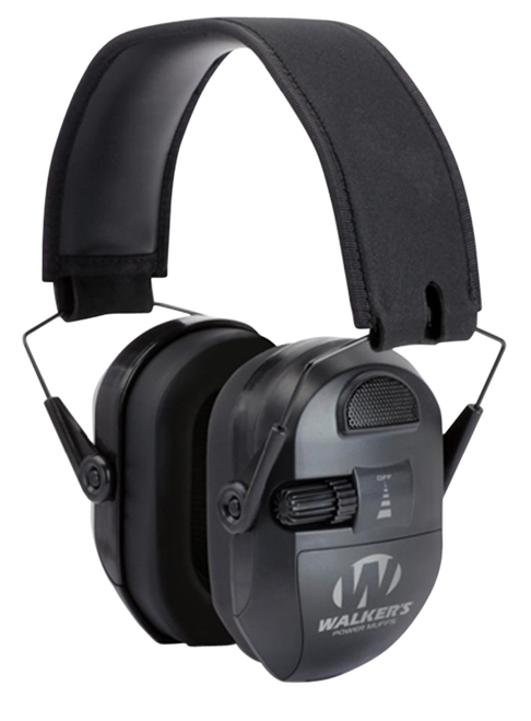 Walker's GWPXPMB Ultimate Power Muff 26 dB Over the Head Black Polymer