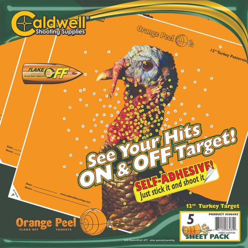 Target OP Turkey Target 12" Orange Turkey 5-Pack