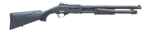 Citadel FRMN1220BLK Mariner 12 Gauge Pump 3" 4+1 18.50" Matte Black Heat Shield Barrel & Receiver w/Picatinny Rail, Fixed Black Synthetic Stock