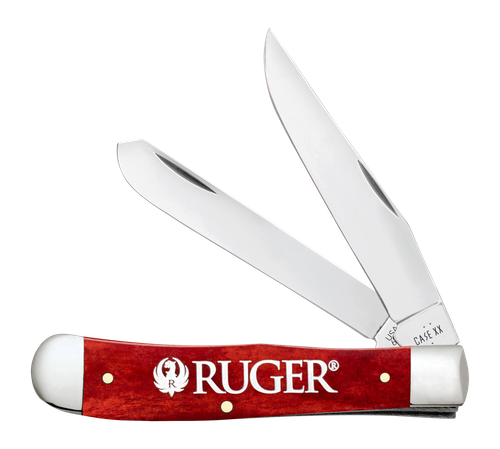 CASE 53542 RUGER  SMOOTH OLD RED BONE TRAPPER