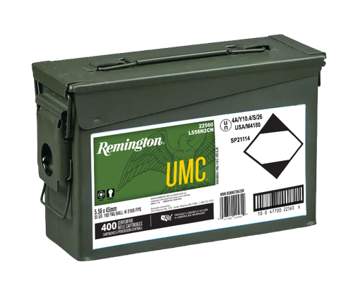 REM 22560 L556N2CN UMC 556 193 55GR 400R AMMO CAN