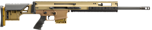 FN 381005452 SCAR 20s NRCH 7.62x51mm NATO 10+1 20" Black Steel Barrel, Flat Dark Earth Anodized Picatinny Rail Aluminum Receiver, Flat Dark Earth Synthetic Adjustable Stock, Black Hogue Rubber Grip