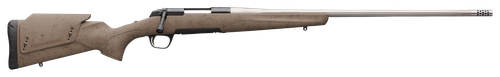 Browning 035513297 X-Bolt Western Hunter 300 PRC 3+1 26" MB Matte Blued Spider Webbed Flat Dark Earth Cerakote Hard Core Fiber-Fusion with Adjustable Comb Stock Right Hand (Full Size)