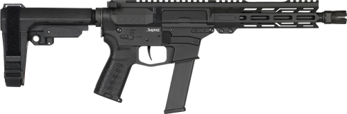 CMMG 40A330FAB Banshee MKGS 40 S&W 22+1 8" Black Nitride Medium Taper Threaded Barrel, EML 7" M-LOK Handguards, Black Armor Cerakote Aluminum Picatinny Rail Receiver, CMMG Zeroed Grips, Ambidextrous
