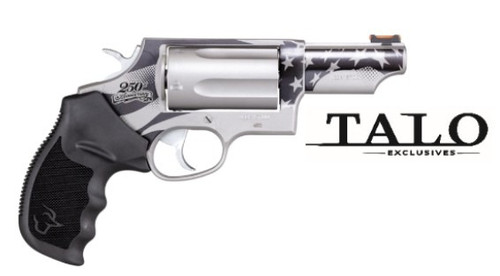 Judge US250th 45Colt/410 3" Eng US SS/Blk TALO