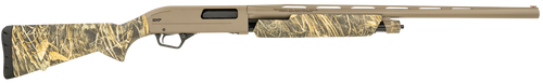 Winchester Repeating Arms 512432291 SXP Hybrid Hunter 12 Gauge 3.5" 4+1 (2.75") 26", FDE Barrel/Rec, Realtree Max-7 Furniture, Fiber Optic Sight, Includes 3 Invector-Plus Chokes