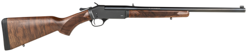 Henry H015450 Single Shot  450 Bushmaster Caliber with 1rd Capacity, 22" Barrel, Overall Blued Metal Finish & American Walnut Stock, Right Hand (Full Size)