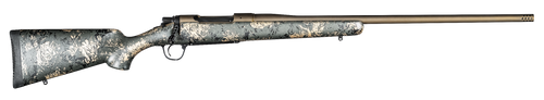 Christensen Arms 8010107900 Mesa FFT 7mm Rem Mag 3+1 22" Threaded Barrel, Burnt Bronze Cerakote, Green with Black/Tan Webbing Stock