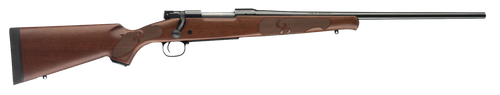 Winchester Guns 535201212 Model 70 Featherweight Compact 243 Win Caliber with 5+1 Capacity, 20" Barrel, Brushed Polish Blued Metal Finish & Satin Walnut Fixed Feather Checkered Stock Right Hand