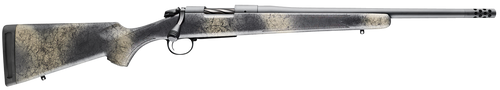 Bergara Rifles B14LM511CF B-14 Ridge Carbon Wilderness 300 Win Mag 3+1 24" Carbon Fiber Wrapped Barrel, Gray Cerakote Steel Receiver, SoftTouch Woodland Camo Fixed American Style Stock, Right Hand