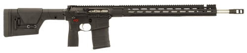 Savage Arms 22974 MSR 10 Precision 6.5 Creedmoor 20+1 22.50" Black Barrel/Rec, Matte Black Adjustable Magpul PRS Stock, Black TangoDown Battlegrip Grip