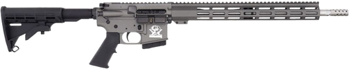 Great Lakes Firearms GL15350SSTNG16 GLFA  350 Legend 5+1 18" Stainless Threaded Barrel, Tungsten Cerakote Picatinny Rail Aluminum Receiver, M-LOK Handguard, Black Synthetic Stock, Mil-Spec Grip