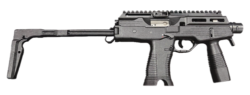 B&T Firearms BTTP9PROUSPISTOL TP9 Pro 9mm Luger 30+1 5.10" Black Hardcoat Anodize Aluminum Picatinny Rail/M-LOK Receiver, Black Grip Ambidextrous,