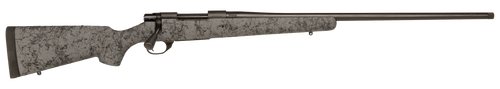 Howa HHS45531 M1500 HS Precision 6.5 PRC 3+1 24" Threaded Barrel, Black Steel Receiver, Gray w/Black Webbing HS Precision Synthetic Stock