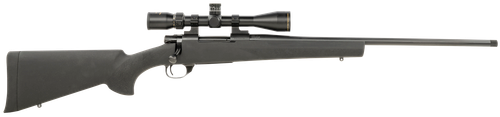 Howa HGP2308B M1500 Gamepro Gen2 308 Win 4+1 22" Threaded Barrel, Blued Metal Finish & Black Fixed Hogue Pillar-Bedded Overmolded Stock, Includes GamePro 4-12x40mm Scope