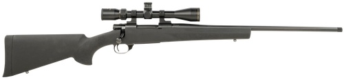 Howa HGP2308B M1500 Gamepro Gen2 308 Win 4+1 22" Threaded Barrel, Blued Metal Finish & Black Fixed Hogue Pillar-Bedded Overmolded Stock, Includes GamePro 4-12x40mm Scope