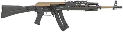 Mauser Rimfire 4070026 AK-47  22 LR 24+1 16.50" Barrel w/Flash Hider, Bronze Receiver, Adjustable Rear Sight, Optics Ready Picatinny Rail, Left Side Folding Stock, Ambidextrous Magazine Release