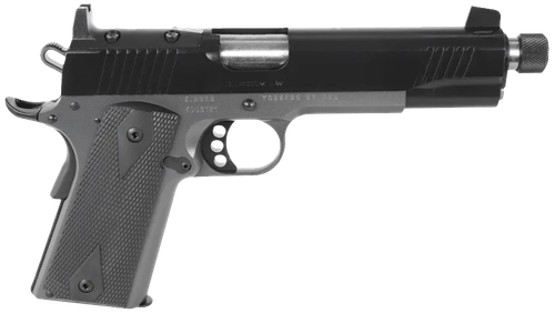 Kimber Mfg.,inc 3000457 Custom LW Shadow Ghost OR TFS 9mm 9+1 5" Black Match Grade KimPro Black Optic Ready Stainless Slide KimPro Gray F/S Rubber Grip Crimson Trace Urban Camouflage Grip