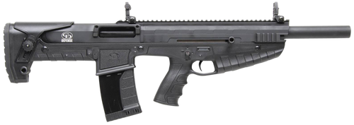 Charles Daly 930318 N4S Bullpup Full Size Frame 12 Gauge Semi-Auto 3" 5+1 18.50" Blued Steel Barrel, Black Anodized Steel Receiver Black Fixed w/Adj Comb Synthetic Stock