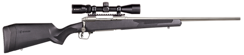 Savage Arms 57341 110 Apex Storm XP 204 Ruger 4+1 20", Matte Stainless Metal, Synthetic Stock, Vortex Crossfire II 3-9x40mm Scope