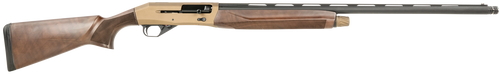 CZ-USA 06374 1012 G2 12 Gauge 3" 4+1 28" Black Barrel, Bronze Rec, Walnut Furniture, Bead Front Sight, Oversized Controls, 5 Ext. Chokes, Weaver Optics Mount