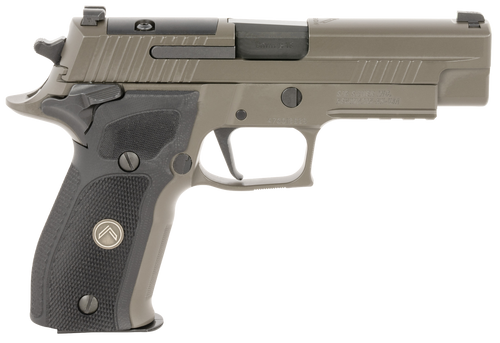 Sig Sauer E26R9LEGIONSAOR2 P226 Full Size Legion SAO 9mm Luger 15+1 4.40", Legion Gray Elite Cerakote, Picatinny Rail Frame, Romeo 1 Slide, Black G10 Grip, Flat Trigger, X-Ray Sights