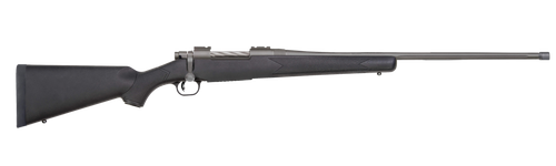 Mossberg 28260 Patriot  Full Size 350 Legend 4+1 22"  Stainless Cerakote Fluted Threaded Barrel, Stainless Cerakote Drilled & Tapped Receiver, Fixed Black Synthetic Stock