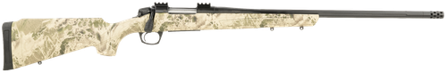 CVA CR3991 Cascade XT Full Size 300 Win Mag 3+1 24" Graphite Black Cerakote Steel Threaded Barrel, Realtree Hillside Adj w/Soft Touch Synthetic Stock