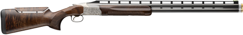 Browning 0183504003 Citori 825 Pro Trap 12 Gauge Break Open 2.75" 2rd 30" Polished Blued Over/Under Vent Rib Barrel, Silver Nitride Stainless Steel Receiver, Adj Comb Gloss Black Walnut Stock