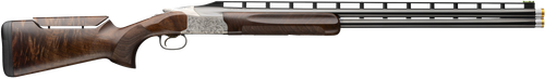 Browning 0183504003 Citori 825 Pro Trap 12 Gauge Break Open 2.75" 2rd 30" Polished Blued Over/Under Vent Rib Barrel, Silver Nitride Stainless Steel Receiver, Adj Comb Gloss Black Walnut Stock