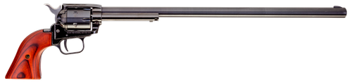 Heritage Mfg RR22B16 Rough Rider  22 LR 6 Shot, 16" Black Steel Barrel, Black Zinc Alloy Frame, Black Cylinder, Cocobolo Grip, Hammer/Thumb Safety, Exposed Hammer