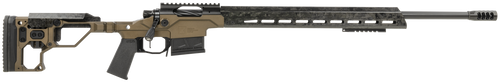 Christensen Arms 8010301800 Modern Precision  300 PRC 26" Threaded Carbon Fiber Barrel 5+1, Black Nitride Finish, Desert Brown Anodized Folding Stock, Polymer Grip