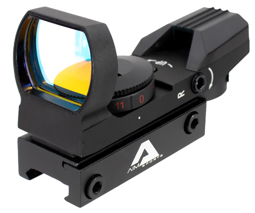 Aim Sports RT401 Reflex Sight Classic Edition Matte Black 1x34mm Red Multi Reticle