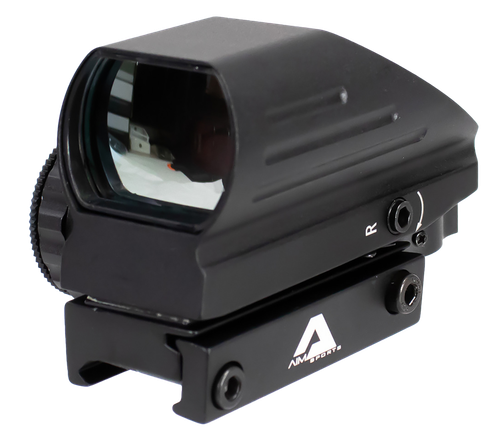 Aim Sports RT406C Reflex Sight Classic II Edition Matte Black 1x33mm Red/Green Multi Reticle