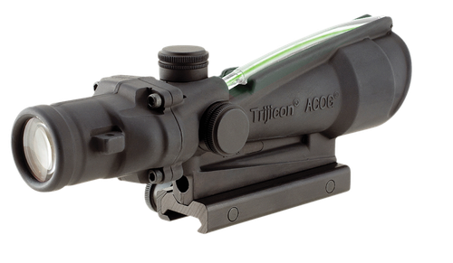Trijicon 100161 ACOG  Black Hardcoat Anodized 3.5x35mm Illuminated Green Crosshair .308/7.62 BDC Reticle