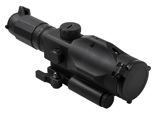 NcStar VSRTP3940GV3 SRT  Gen 3 Black Hardcoat Anodized 3-9x40mm Illuminated P4 Sniper Reticle Green Laser