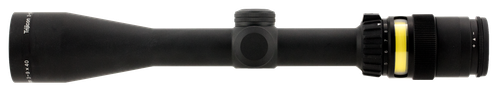 Trijicon 200001 AccuPoint  Black Hardcoat Anodized 3-9x 40mm 1" Tube Illuminated Duplex Crosshair w/Amber Dot Reticle
