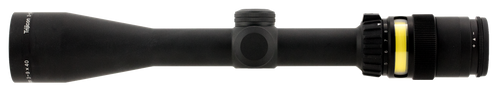 Trijicon 200001 AccuPoint  Black Hardcoat Anodized 3-9x 40mm 1" Tube Illuminated Duplex Crosshair w/Amber Dot Reticle