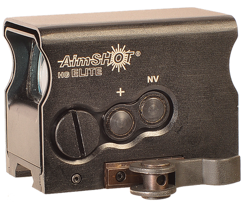 AimShot HGELITEAGREE HG Elite  Black Anodized 1 x 34 mm 2 MOA Green Dot