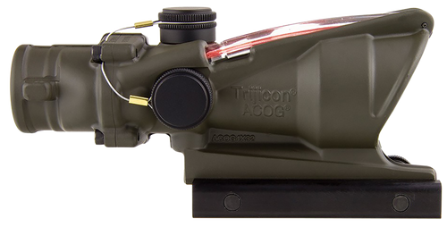 Trijicon 100309 ACOG  OD Green 4x32mm Illuminated Red Chevron .223/5.56 BDC Reticle