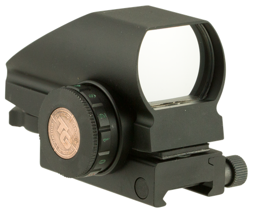 Truglo TG8380BN Tru-Brite 1x 34mm Illuminated 4 Pattern Red/Green CR2032 Lithium Black Matte