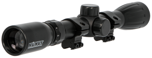 Konus 7351 KonusFire  Matte Black 3-9x32mm 1" Tube 30/30 Reticle Includes Mounting Rings