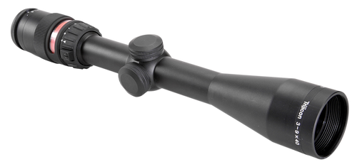 Trijicon 200010 AccuPoint  Black Hardcoat Anodized 3-9x 40mm 1" Tube Illuminated Red Triangle Post Reticle