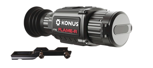 Konus 7952 Flame-R  Thermal Rifle Scope Hand Held/Mountable Scope Black 2.5-20x Multi Reticle 256x192 Resolution Zoom Digital 1x/2x/4x/8x