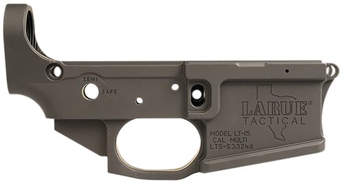 Larue Tactical LT15X01BLK Stripped Lower Receiver